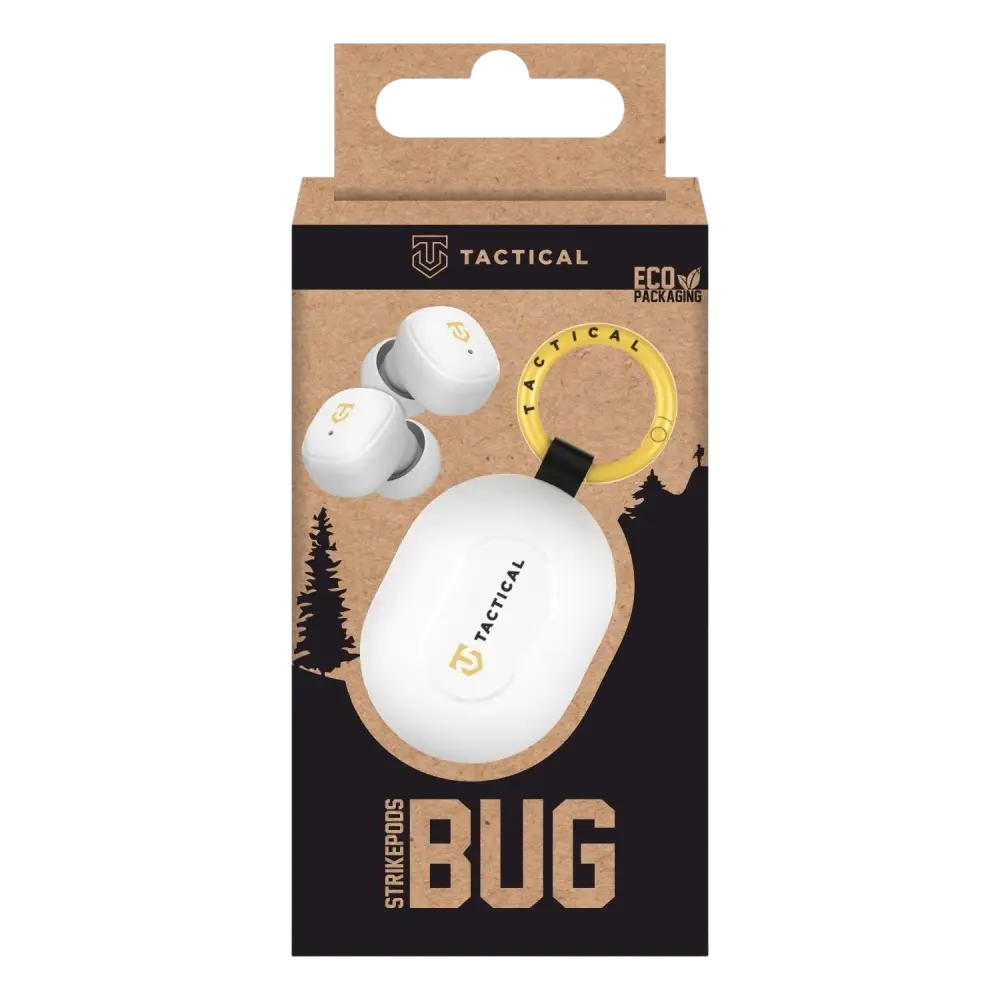 Tactical StrikePods Bug Draadloze Oordopjes – Wit
