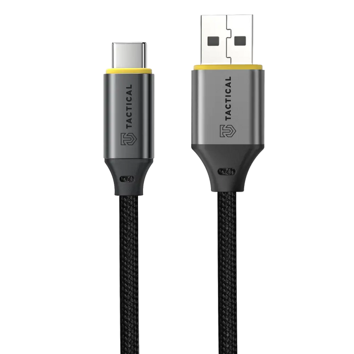 Tactical USB-C-zu-USB-A-Kabel – 2 Meter für maximale Bewegungsfreiheit