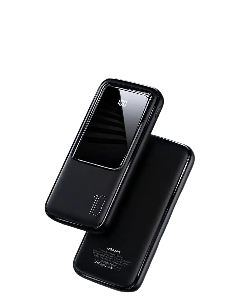 USAMS Powerbank 10.000 mAh met digitaal display