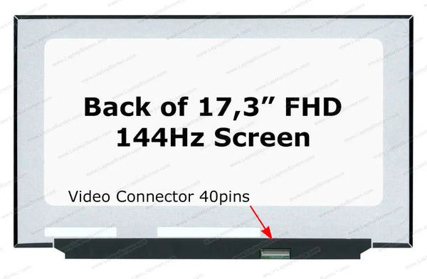 Verbeter uw Beleving met het 17,3 inch Laptop LCD Scherm NV173FHM-NX4 V8.2 – Full HD