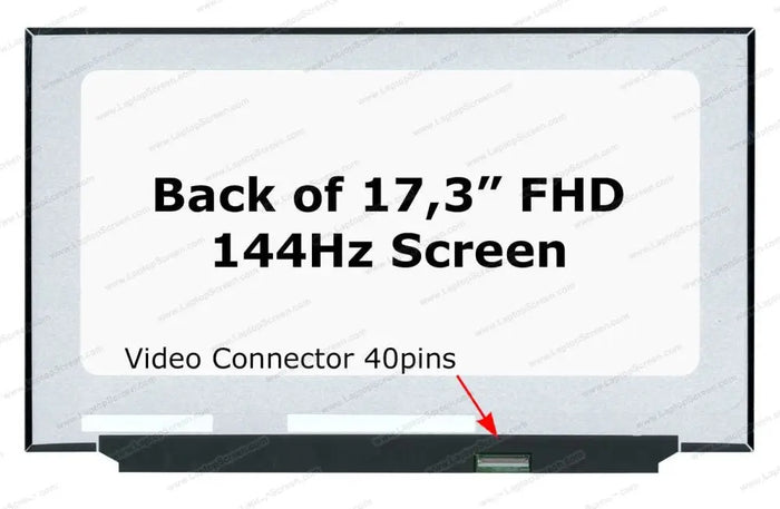Verbeter uw Beleving met het 17,3 inch Laptop LCD Scherm NV173FHM-NX4 V8.2 – Full HD