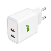 Wave WA-100 Snellader – Snel en Efficiënt Opladen met 35W Dubbele USB-C PD Poorten