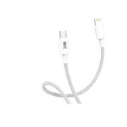 Wave WA-233 2 Meter Snellaadkabel voor Apple - USB-C naar Lightning (60W Wit)