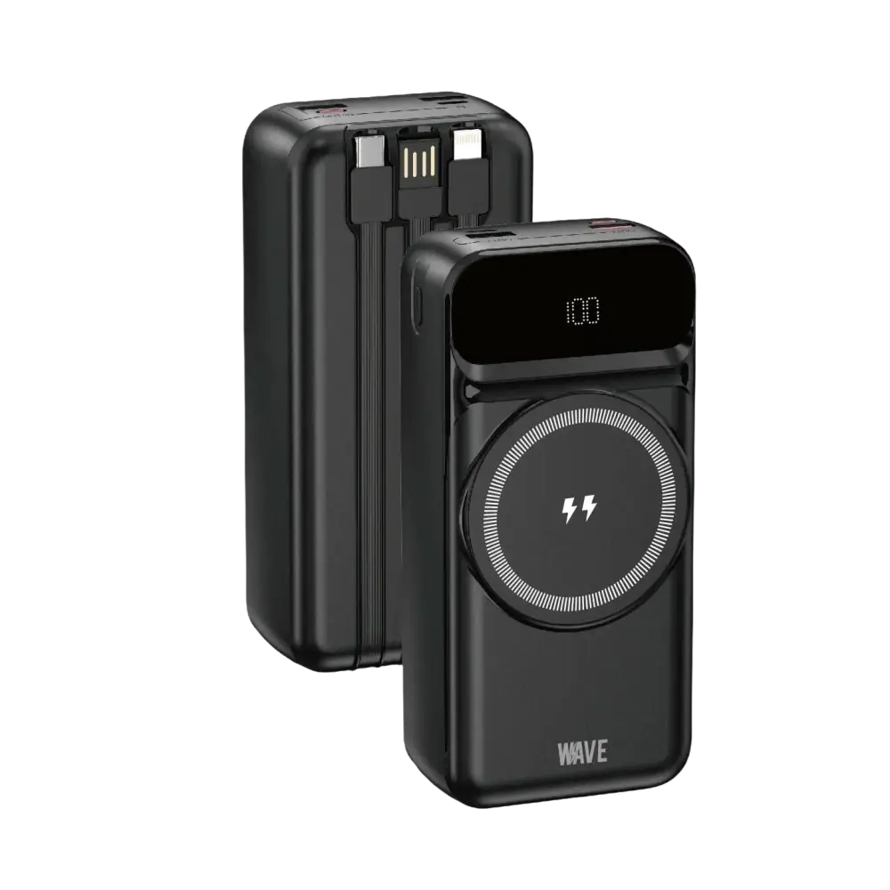 Wave WA-343 Powerbank 30.000 mAh – MagSafe & Draadloos