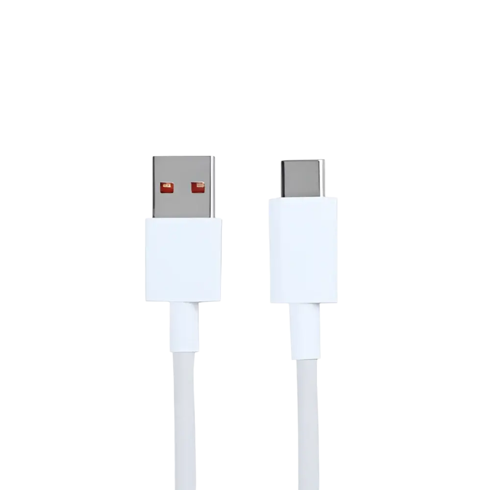 Xiaomi HyperCharge Combo MDY-15-EK – USB-A naar USB-C Kabel 100cm + 90W Adapter Wit Origineel (Retail Box) - Opladers &