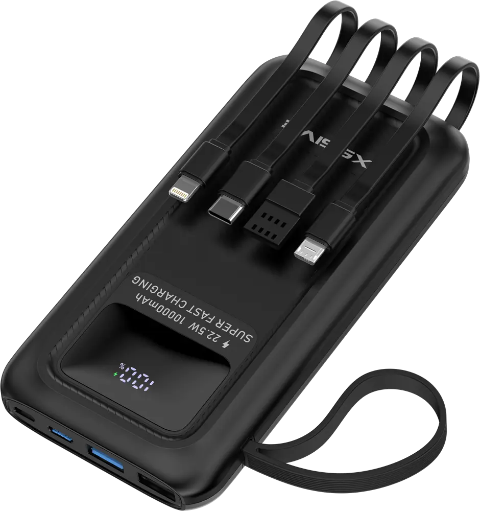 Xssive 22,5W PD Powerbank inkl. Kabel 10.000mAh XSS-PB47N