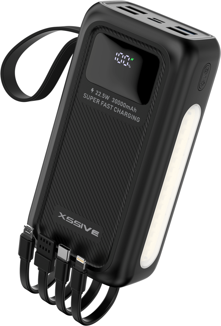 Xssive 22.5W PD Powerbank inkl. Kabel 30.000mAh XSS-PB56