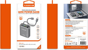 Xssive Mini-Powerbank Ultra Fast Charge PD 35 W mit Kabel 10000 mAh XSS-PB54