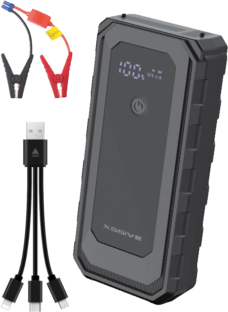 Xssive Powerbank/Starthilfe fürs Auto XSS-JS01