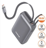 Xssive Powerbank Fast Charge mit ausziehbarem Kabel 10000mAh XSS-PB52