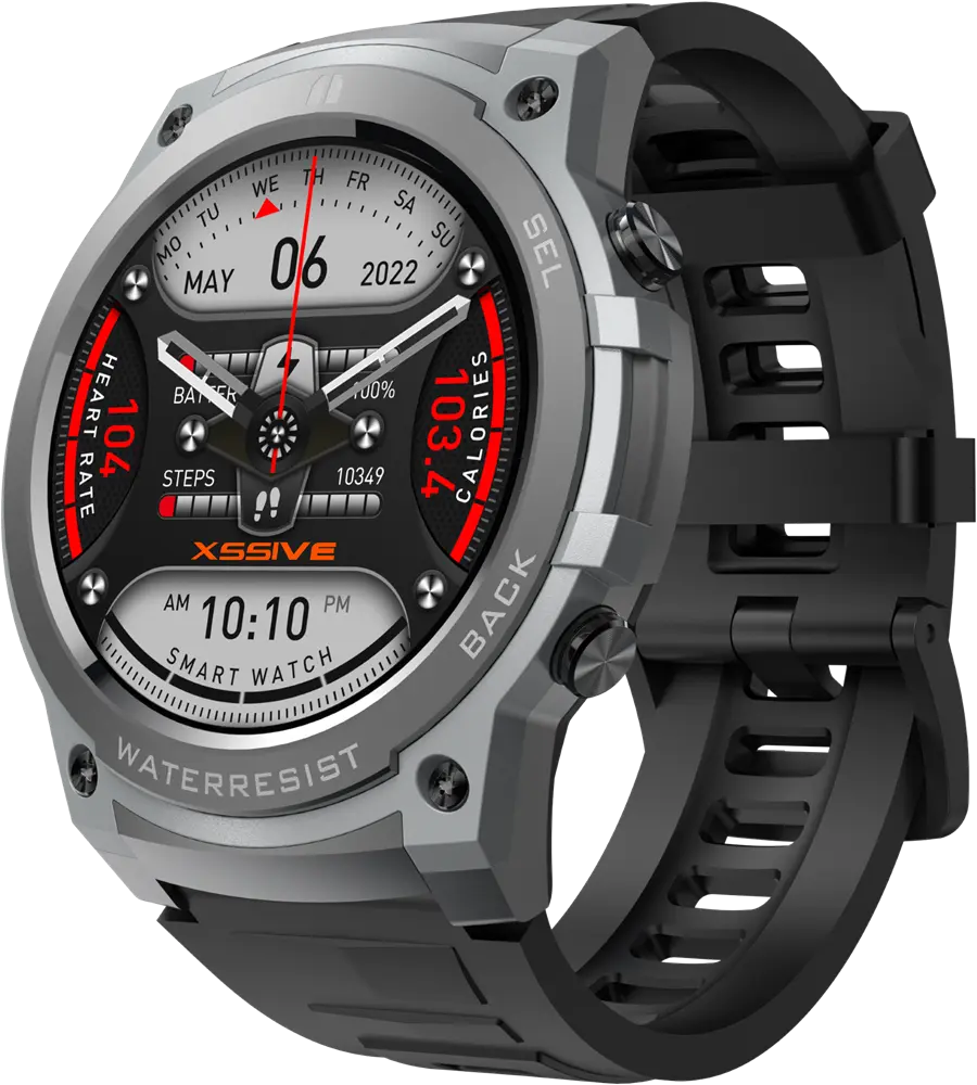 Xssive Smartwatch XSS-SW13 - Schwarz