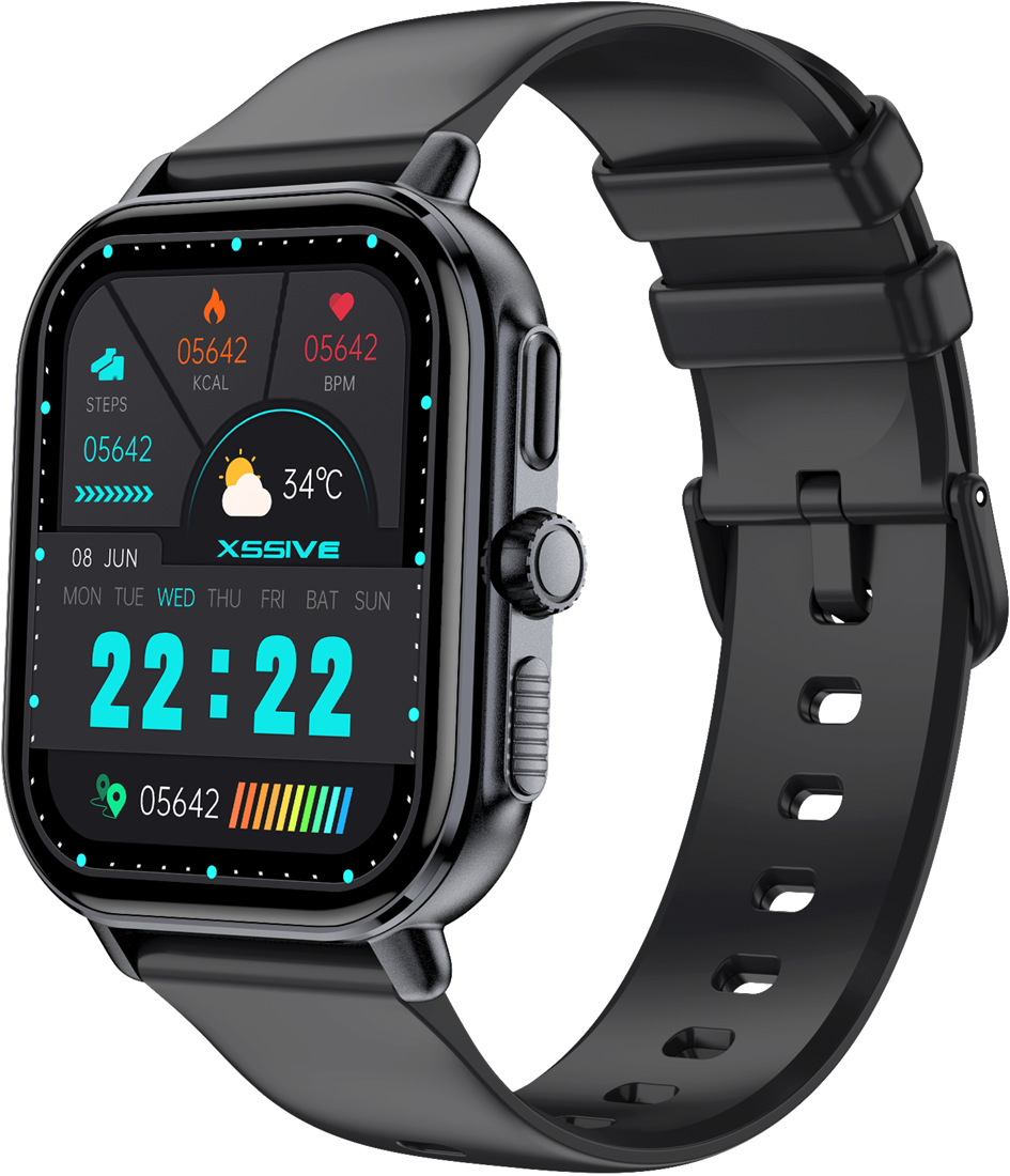Xssive Smartwatch XSS-SW14 - Schwarz