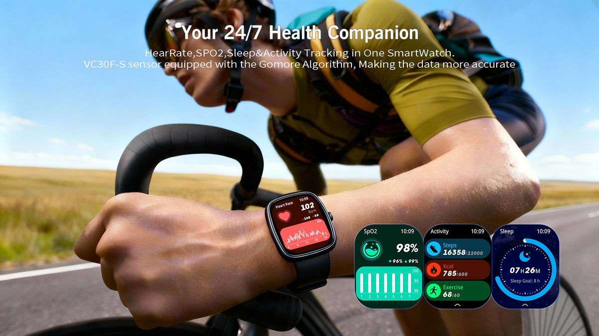 Xssive Smartwatch XSS-SW16B - Schwarz