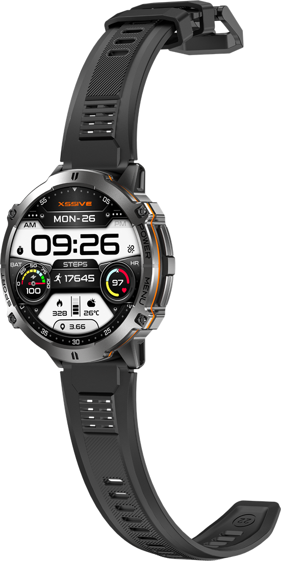 Xssive Smartwatch XSS-SW17 - Schwarz