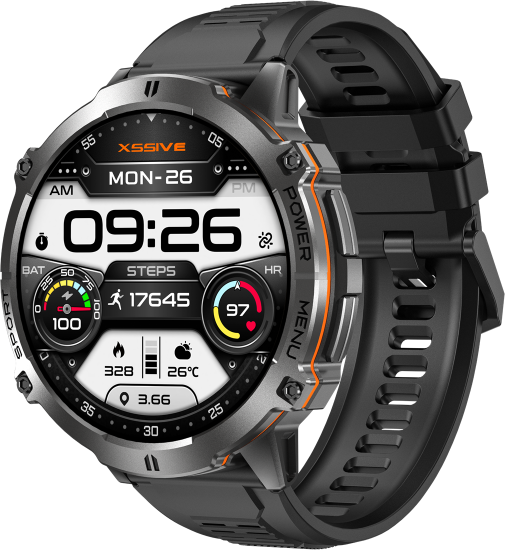 Xssive Smartwatch XSS-SW17 - Schwarz