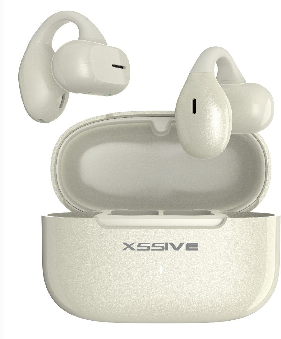 Xssive TWS Open Ear Clip XSS-CLIP-W - Cremeweiß