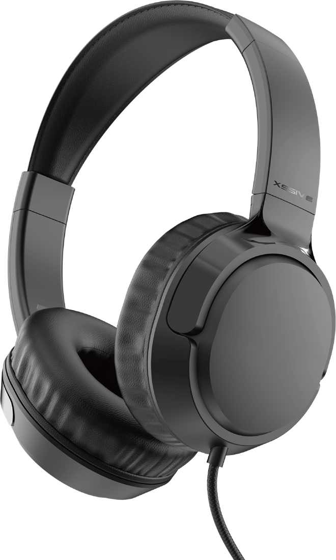 Xssive Kabel-Headset für 3,5-mm-Klinkenanschluss XSS-H13 – Schwarz
