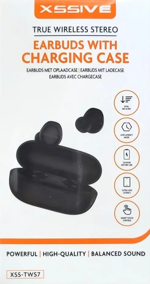 Xssive Kabellose Earbuds XSS-TWS7 - Schwarz